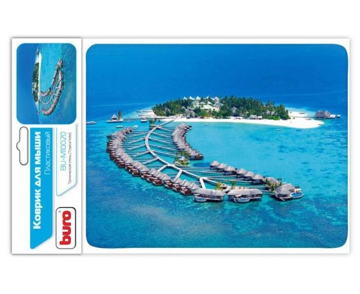 Коврик Buro BU-M10020, рисунок: тропический отель