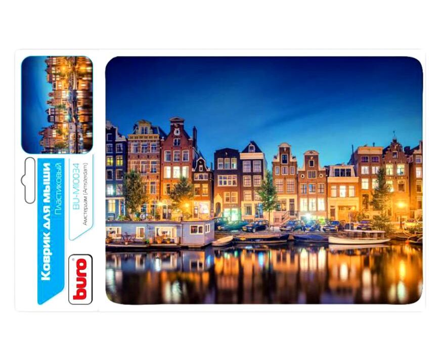 Коврик Buro BU-M10034, рисунок: Амстердам