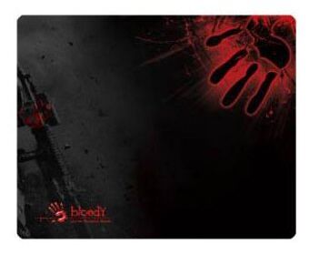 Коврик для мыши A4 Tech Bloody B-081 черный/рисунок 350x280x4мм