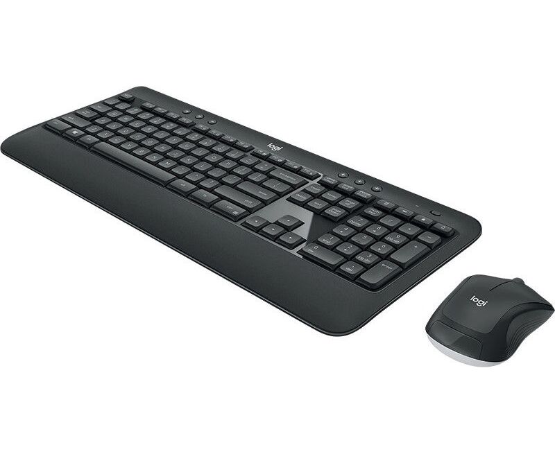 Клавиатура + мышь Logitech MK540 Advanced клав:черный мышь:черный USB беспроводная slim