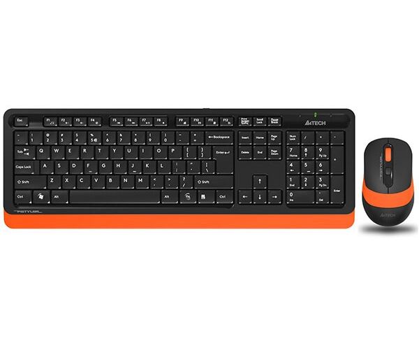 Клавиатура + мышь A4 TECH Fstyler FG1010 orange
