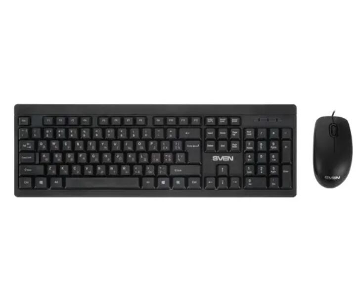 Клавиатура + мышь Sven KB-S320 C чёрный (SV-020613)