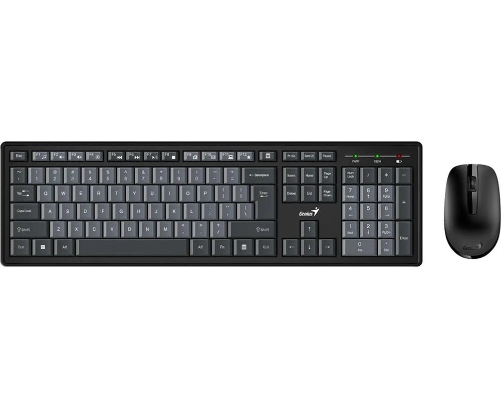Комплект клавиатура и мышь Genius Smart KM-8200 (31340003421) black/grey USB