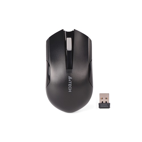 Мышь A4 Tech V-Track G3-200 NS черный оптическая (1000dpi) беспроводная USB (3but)