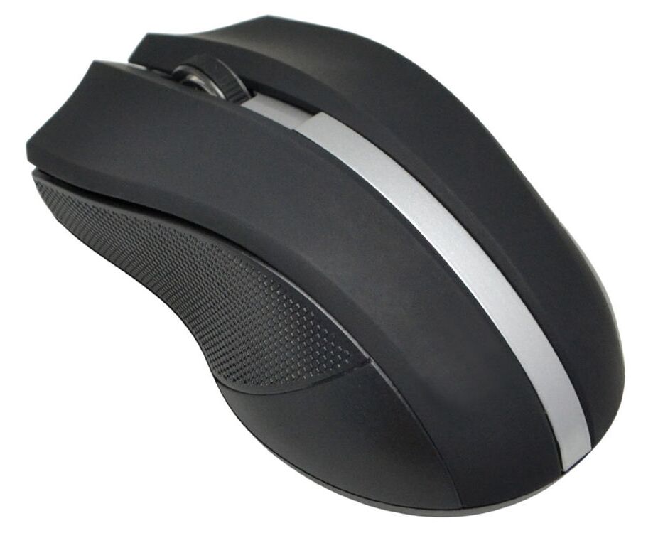 Мышь Oklick 615 MW черный/серебристый USB