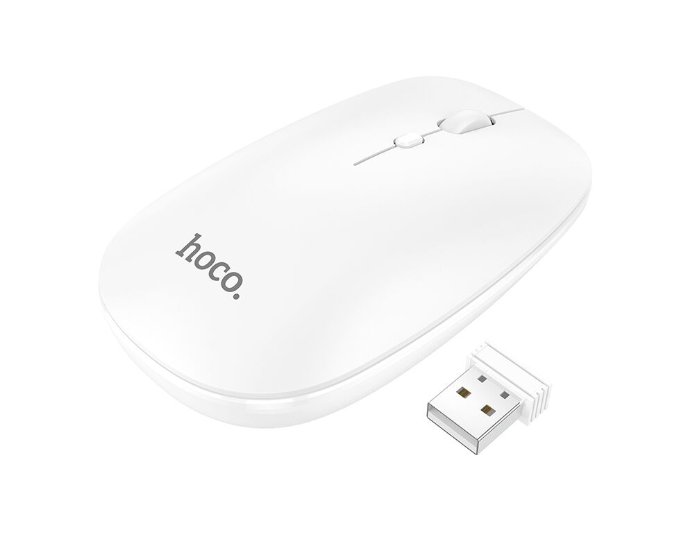 Беспроводная мышь HOCO GM15 Art, белый