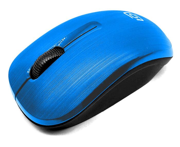 Мышь Oklick 525 MW голубой USB