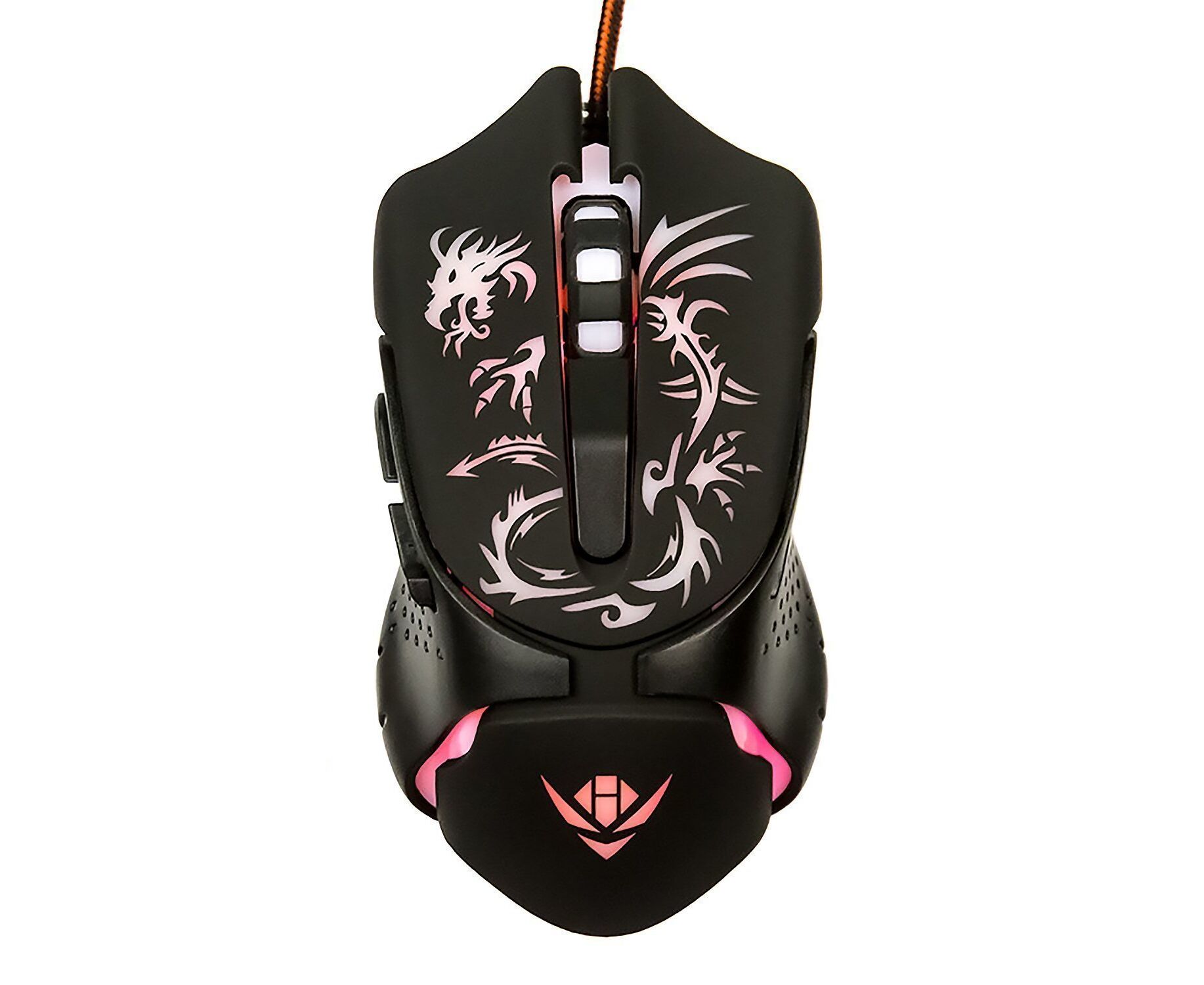 Мышь оптическая Nakatomi Gaming mouse MOG-25 U (black) игровая (91997)