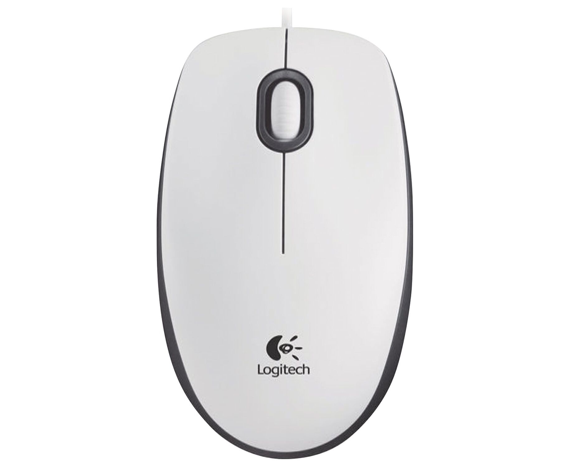 Мышь Logitech M100 White, USB, оптическая, проводная (910-005004)