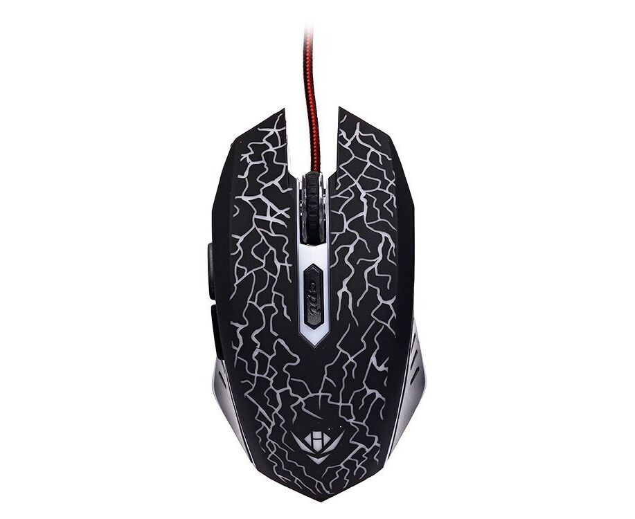 Мышь оптическая Nakatomi Gaming mouse MOG-15 U (black) игровая