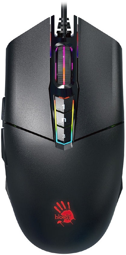 Мышь A4 Tech Bloody P91 Pro черный оптическая (16000dpi) USB2.0 (7but)