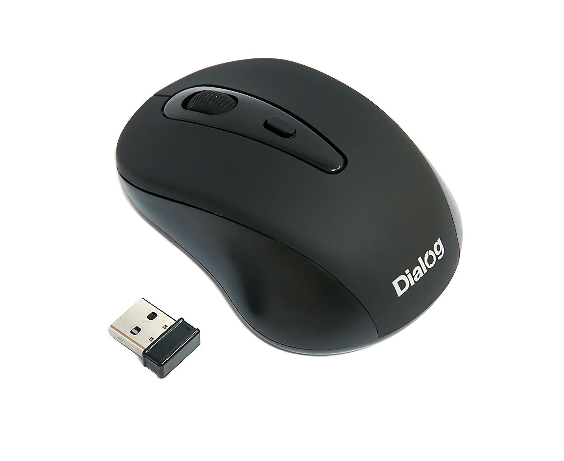 Мышь оптическая беспроводная Dialog Pointer MROP-05 U (black) (50607)