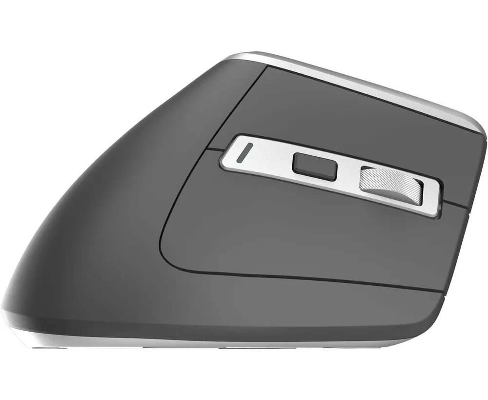 Мышь Оклик 991 MW (1885263) серый оптическая 2400dpi silent беспроводная BT/Radio USB для ноутбука 7but