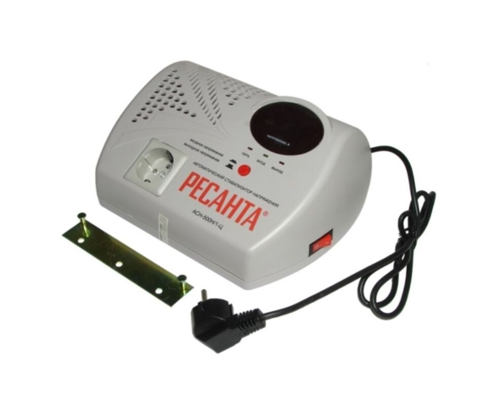 Стабилизатор напряжения Ресанта АСН-500 Н/1-Ц LUX