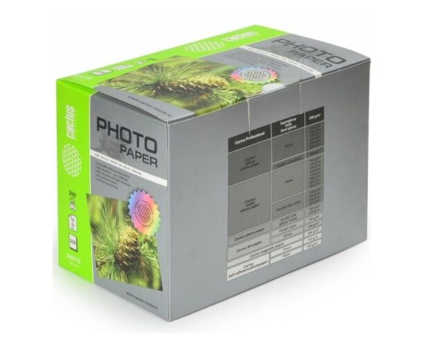 Фотобумага Cactus CS-MA6200500 10x15/200г/м 2/500л/белый матовое для струйной печати