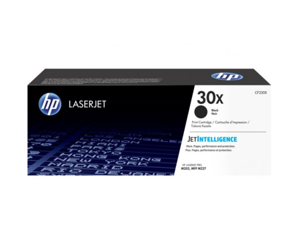 Картридж лазерный HP 30 X CF230 X черный (3500стр.) для HP LJ Pro M203/M227