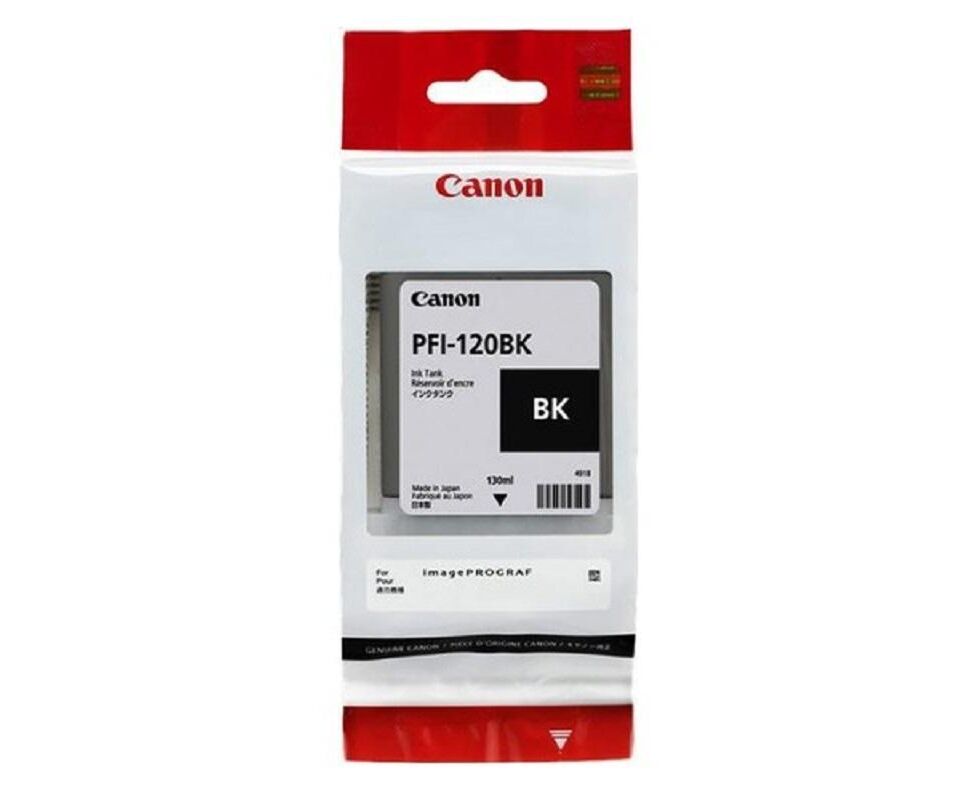 Картридж струйный Canon PFI-120 BK 2885 C001 черный для Canon image PROGRAF TM-200/205