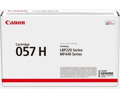Картридж лазерный Canon 057 H 3010 C002 черный (10000стр.) для Canon LBP228x/LBP226dw/LBP223dw/MF449x/MF446x/MF445dw/MF443dw