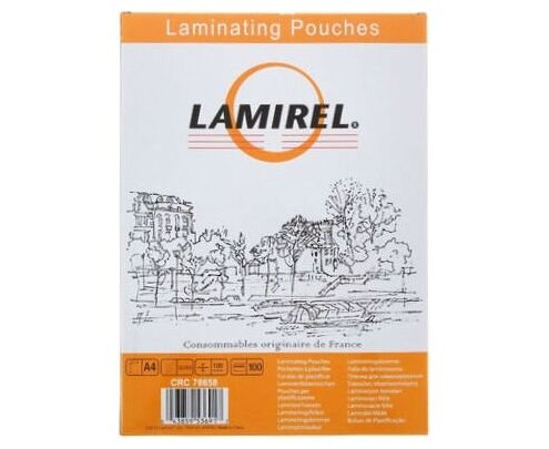 Пленка для ламинирования Lamirel LA-7865801 А4, 100мкм, 100 шт.