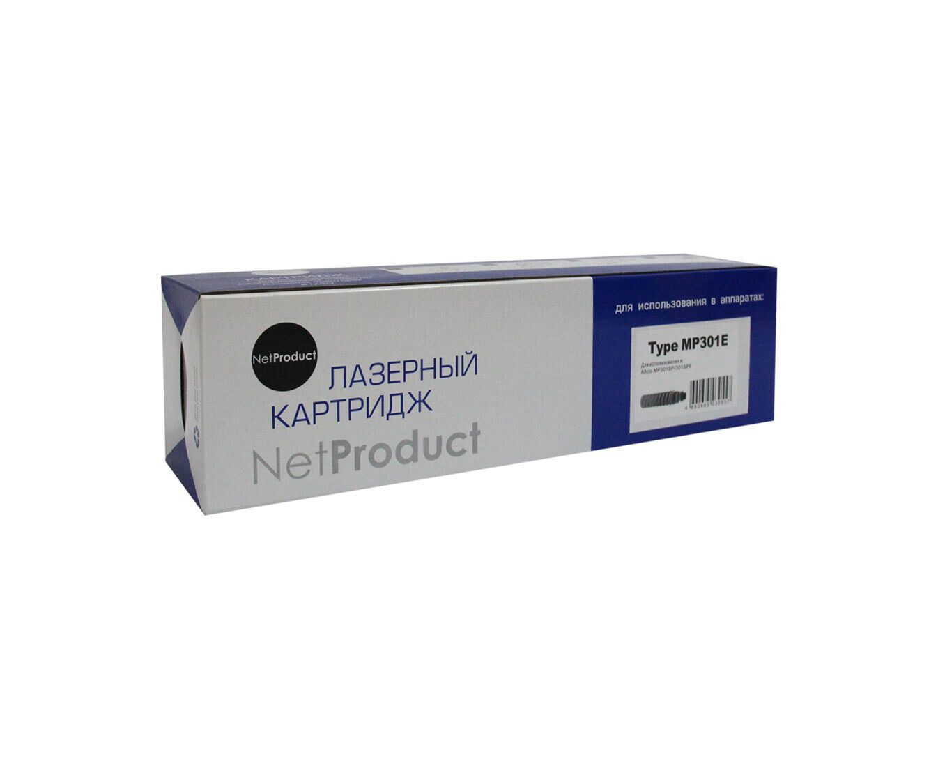 Тонер-картридж Net Product (N-Type MP301 E) для Ricoh Aficio MP301 SP/301 SPF, туба, 8 K