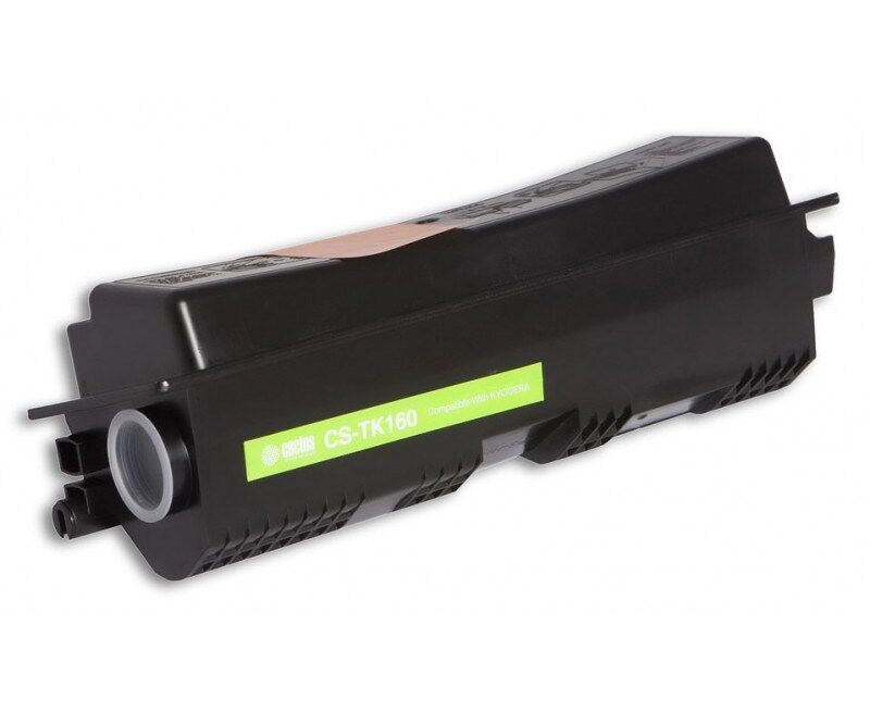 Тонер-картридж Cactus CS-TK160 для Kyocera Mita FS 1120 D, черный, 2500 стр. (туба, 120 г.)