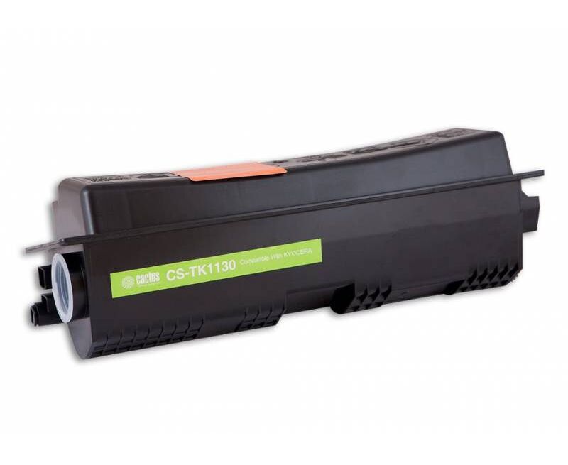 Тонер-картридж Cactus CS-TK1130 для Kyocera FS-1030 MFP/FS-1130 MFP,чёрный 3000 стр.