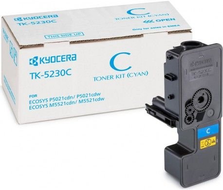 Тонер-картридж TK-5230 C 2 200 стр. Cyan для P5021cdn/cdw, M5521cdn/cdw
