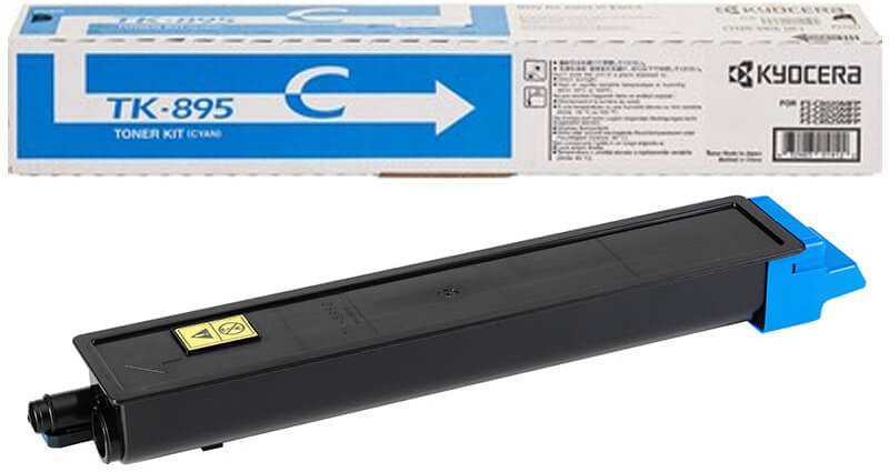 Тонер-картридж TK-895 C 6 000 стр. Cyan для FS-C8020 MFP/C8025 MFP