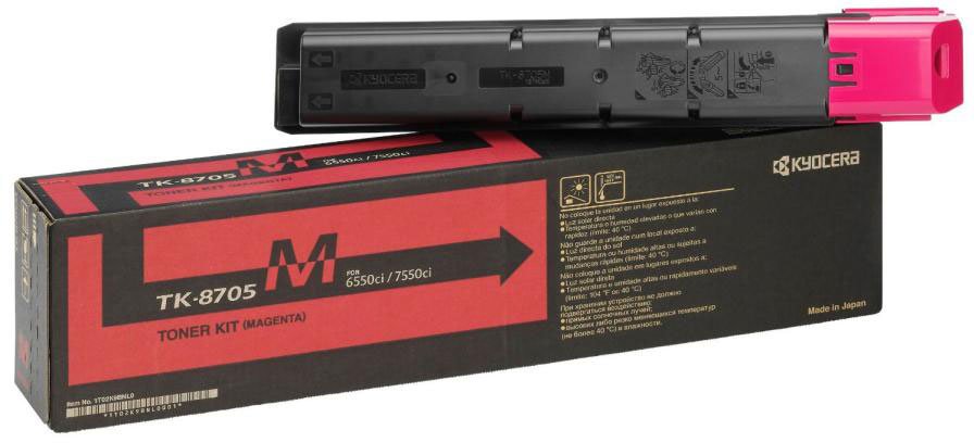 Тонер-картридж TK-8705 M 30 000 стр Magenta для TAS Kalfa 6550ci/7550ci