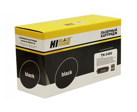 Тонер-картридж Hi-Black (HB-TN-3480) для Brother HL-L5000 D/5100 DN/5200 DW, 8 K