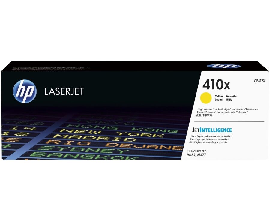 Тонер-картридж HP CF412 X 410 X High Yield Yellow Original Laser Jet Toner Cartridge