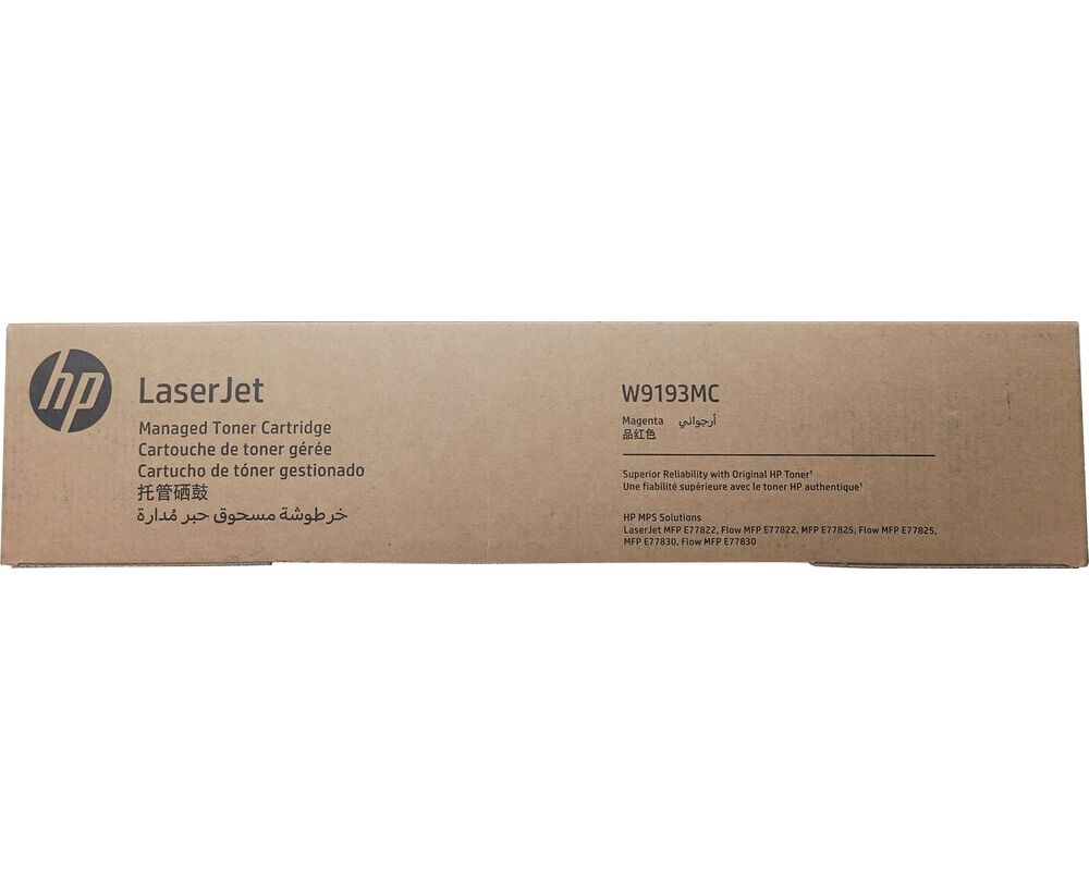 Тонер-картридж HP W9193 MC Magenta Managed Laser Jet Toner Cartridge 28000