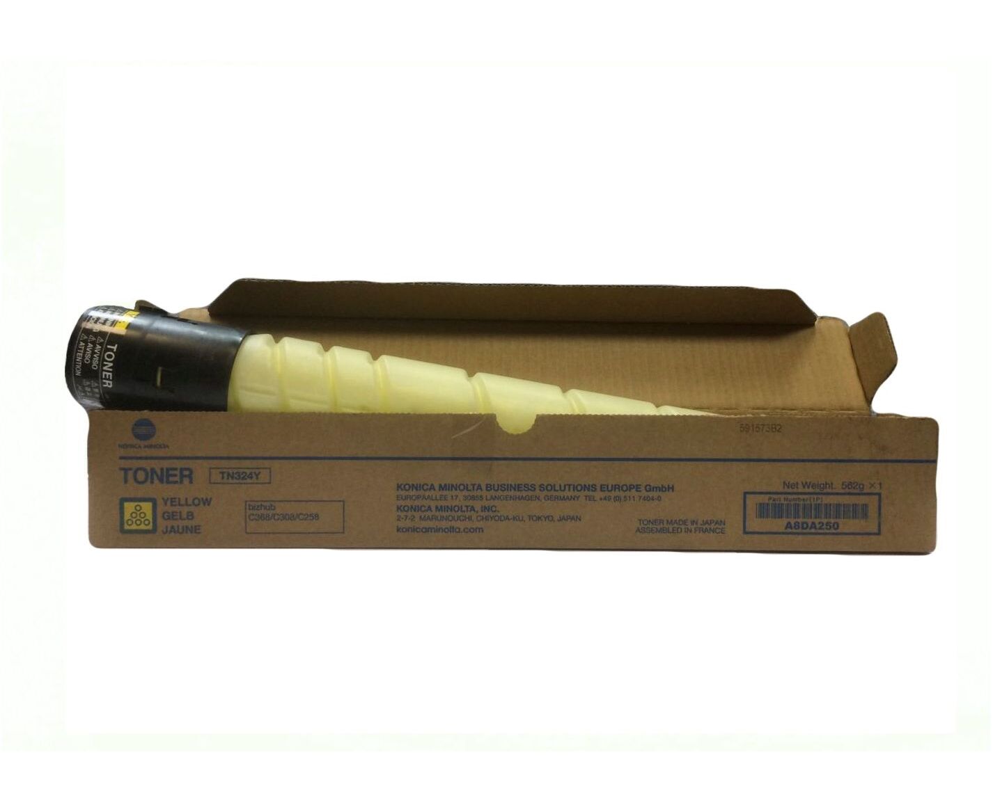 Тонер Konica Minolta TN324 Y A8 DA250 желтый