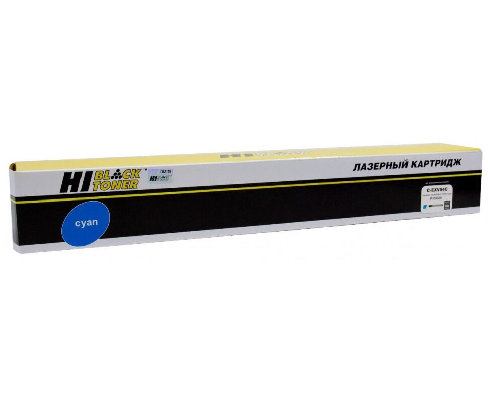Тонер-картридж Hi-Black C-EXV54 C для Canon i R C3025/C3025i/C3125i, C, 8,5 K