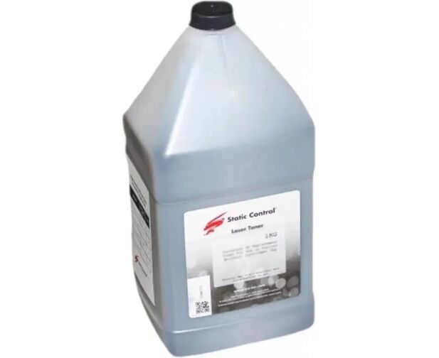 Тонер Static Control KYTK3130 UV1 KG2 черный флакон 1000гр для принтера Kyocera FS4100/4200/4300 DN