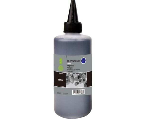 Чернила Cactus CS-EPT6731-250 T6731 черный 250мл для Epson L800/L810/L850/L1800