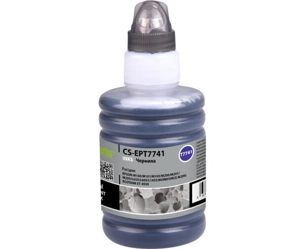Чернила Cactus CS-EPT7741 774 черный пигментный 140мл для Epson M100/101/105/200/201