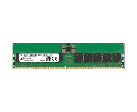 ОЗУ Micron MTC20 F2085 S1 RC56 BD1 DDR5 RDIMM 32 GB 2 Rx8 5600 M Hz ECC Registered, 1 year, OEM