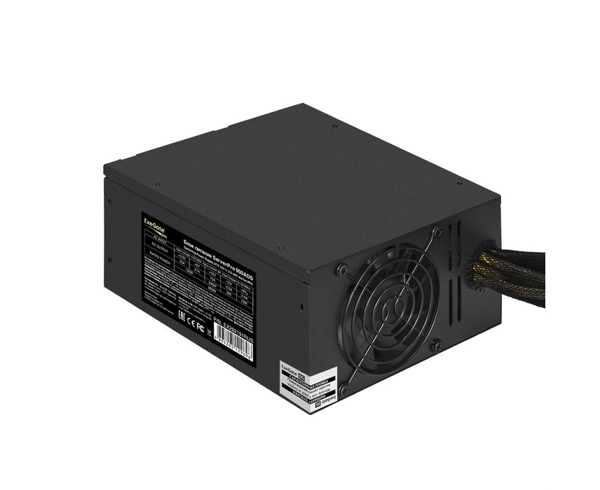 Блоки питания Exe Gate Server Pro-900 ADS EX292191 RUS 900 W ATX, APFC, КПД 82проц. (80 Plus), 2x8cm fans
