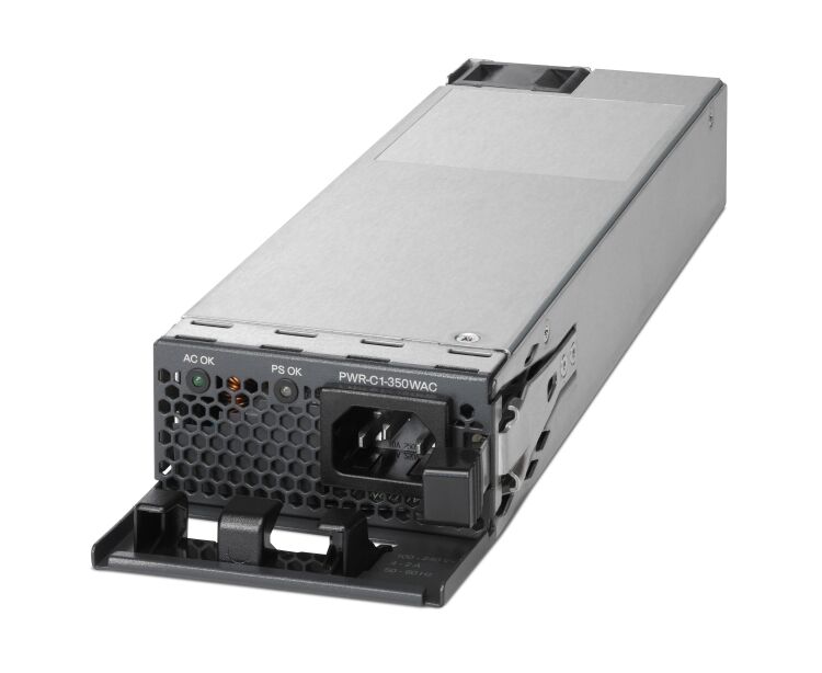 Блок питания CISCO PWR-C1-350 WAC-P, Catalyst 3850 Switch Power Supply 350 W