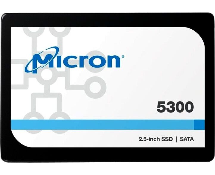 Серверный SSD Micron 5300 PRO MTFDDAK960 TDS-1 AW1 ZABYY 960 GB 2.5 SATA Non-SED Enterprise