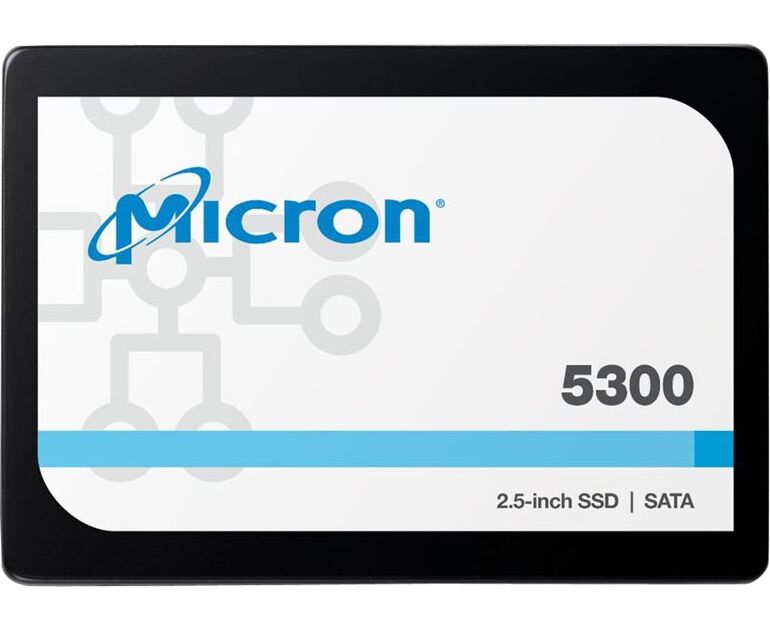 Серверный SSD Micron 5300 MTFDDAK240 TDT-1 AW1 ZABYY MAX 240 GB 2.5 SATA Non-SED Enterprise