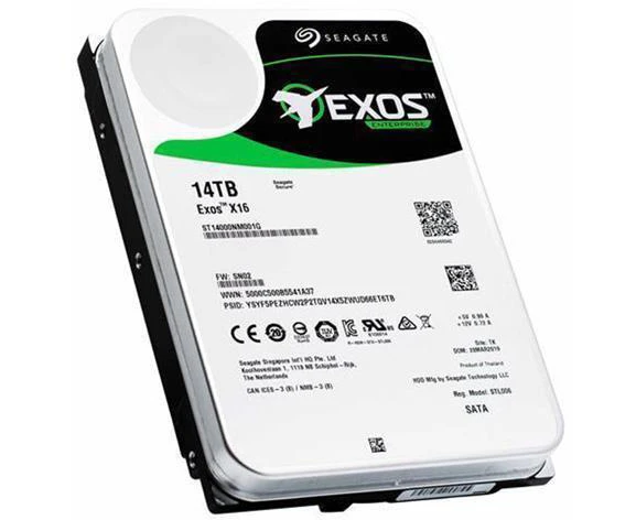 HDD Seagate Exos X16 ST14000 NM011 G 14 Tb SAS (7200rpm) 4 Kn 256 Mb 3.5"