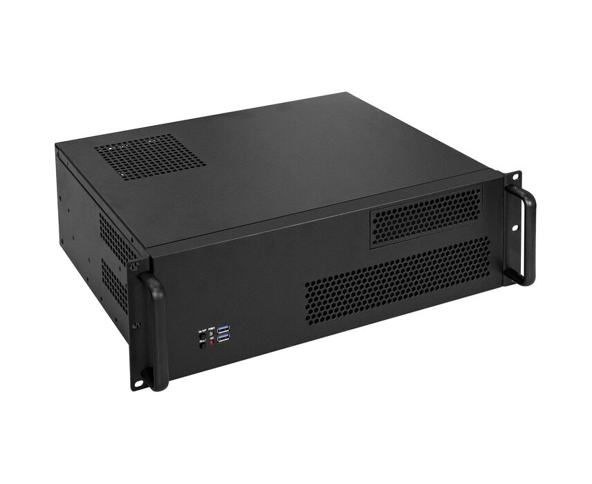Корпус Exegate Pro 3 U330-02 EX279706 RUS RM 19", высота 3 U, глубина 330, без БП, USB