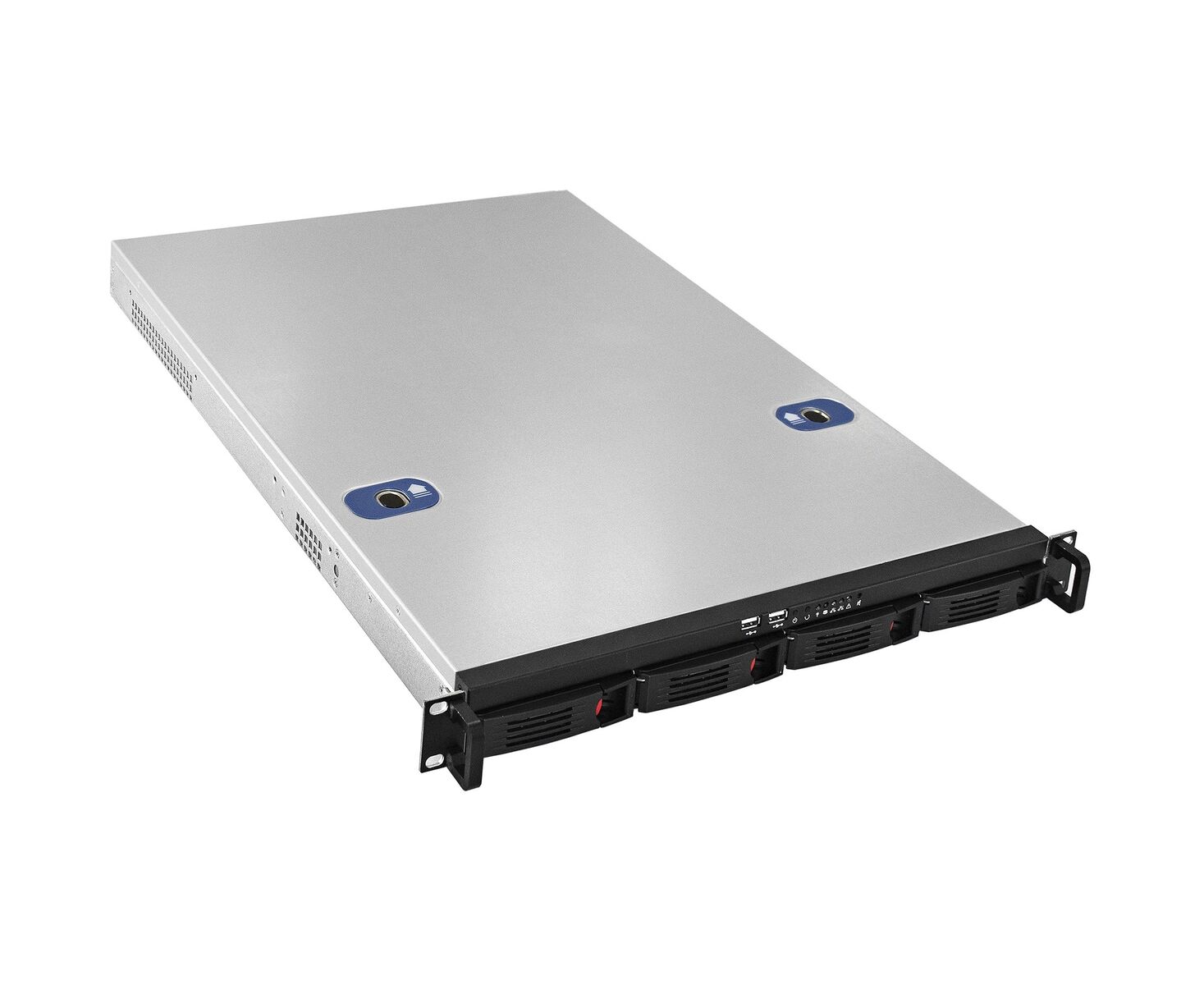 Корпус Exegate Pro 1 U660-HS04 EX265520 RUS RM 19", высота 1 U, глубина 660, БП 400 ADS, 4x Hot Swap, USB