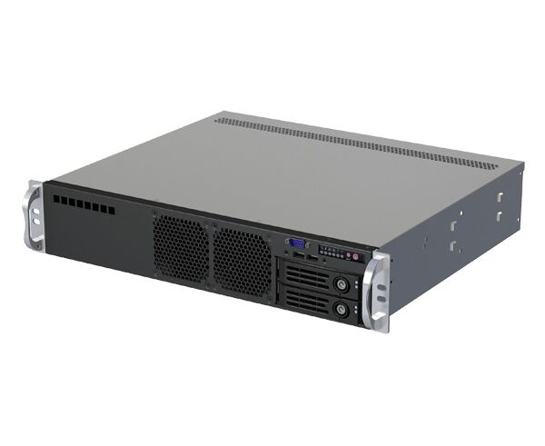 Корпус Ablecom CS-R27 S-05 P 2 U chassis, ATX, Micro-ATX, Mini-ITX M Bs, 2 x 3.5''hs + 3.5'' internal 1 2.5'' flex 500 W, no rails