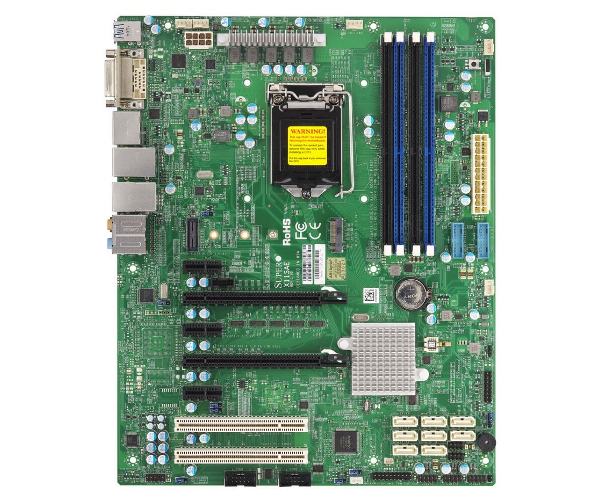 Материнская плата Super Micro MBD-X11 SAE-B C236 S1151 ATX BULK