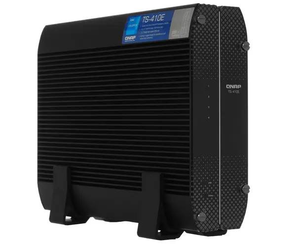 Сетевое хранилище NAS Qnap Original TS-410 E-8 G 4-bay настольный Celeron J6412