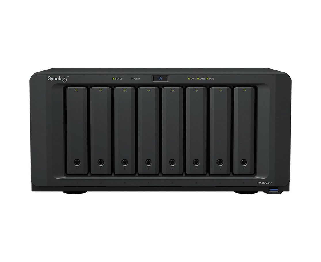 СХД SYNOLOGY DS1823 XS+ настольное исполнение 8 BAY No HDD