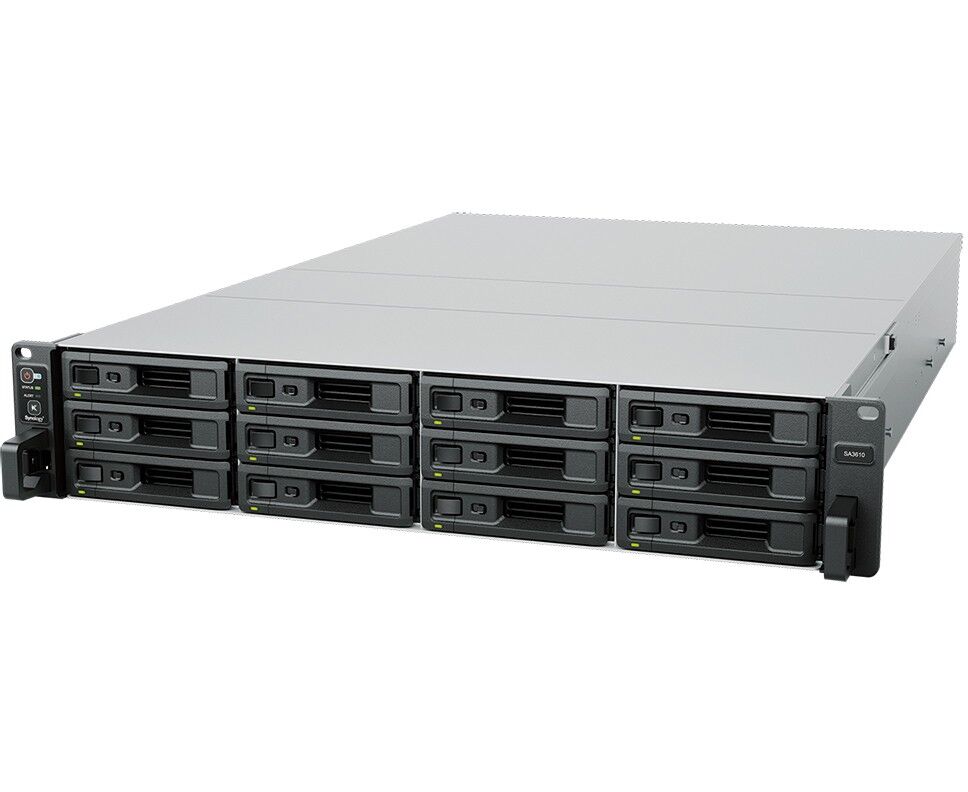 СХД SYNOLOGY SA3410 2 U 12 BAY No HDD настольное исполнение